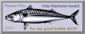 Phamous Philo's Holy Mackerel Award