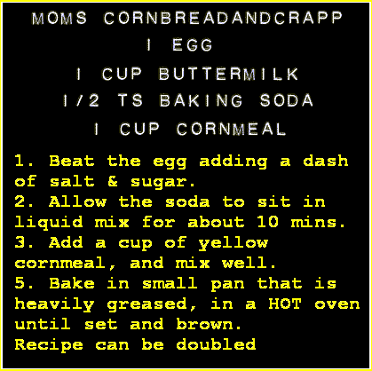 Mom's Cornbread