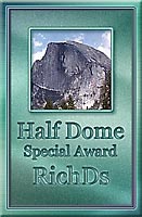 Half Dome Special Award Click here to enter Bearclover.net
